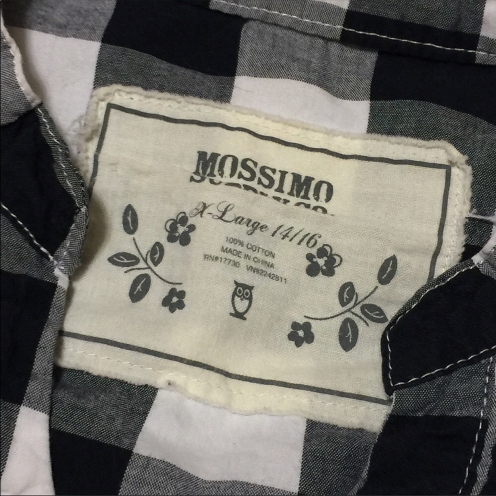 Buffalo Check Tie-Back Tunic - Picture 3 of 6